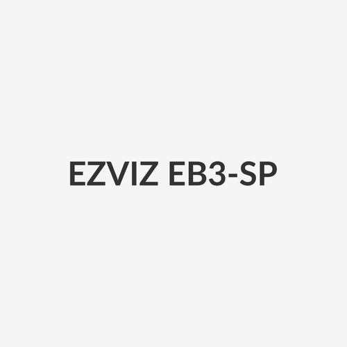 EZVIZ EB3-SP - 3MP (2K) WiFi Outdoor Single Battery Power Security Camera with 5W Solar Panel