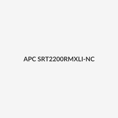 APC SRT2200RMXLI-NC - Smart-UPS 2200VA (1980W) 2U w/ Network Card 230V In/Out 6x IEC C13 Outlets