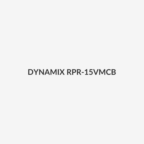 DYNAMIX RPR-15VMCB - 15 Outlet Vertical Power Rail (10A) w/ 6kA C-Curve MCB Circuit Breaker on/off switch