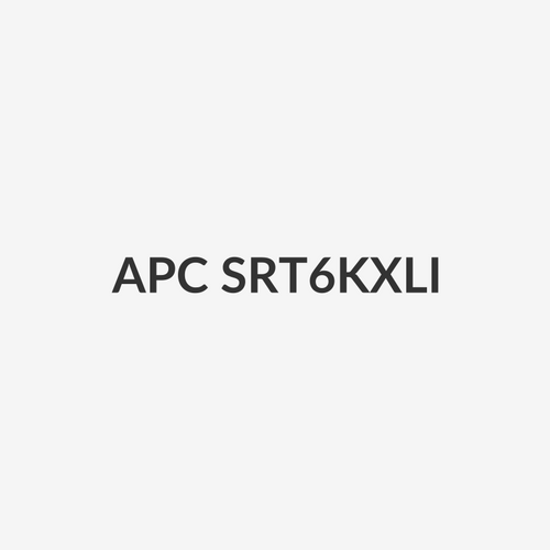 APC SRT6KXLI - Smart-UPS 6000VA (6000W) 230V 6x IEC C13 Outlets w/ Battery Backup. LCD
