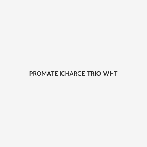 PROMATE ICHARGE-TRIO-WHT - 1.5M 5in1 Multi-Connector Charging Cable w/ Both USB-C & Lightning Connectors