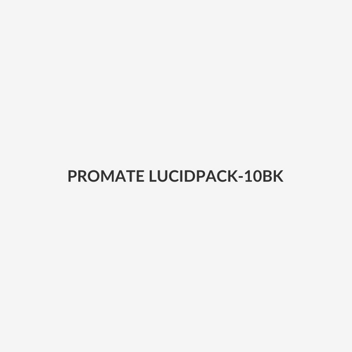 PROMATE LUCIDPACK-10BK - 10000mAh Power Bank w/ Transparent Magsafe 15W Wireless Charging
