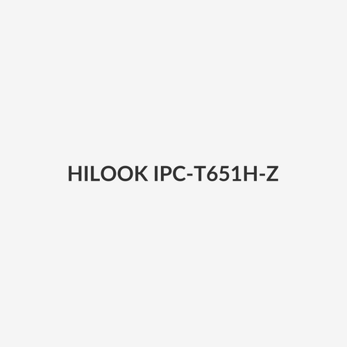 HILOOK IPC-T651H-Z - 5MP IP Motorized Zoom Varifocal Turret PoE Camera w/ 2.8-12mm Lens.