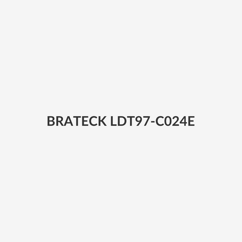 BRATECK LDT97-C024E - 17"-32" Dual Monitor Mechanical Spring Monitor Arm. Max Load 2x 9Kgs, Black