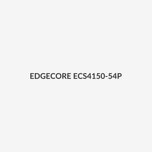 EDGECORE ECS4150-54P - 48 Port Managed L2+/L3 Lite PoE Gigabit Ethernet Switch