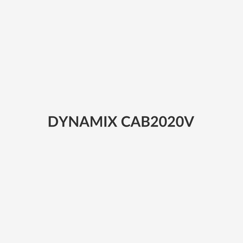 DYNAMIX CAB2020V - Hook & Loop Roll 20m x 20mm dual sided BLACK colour