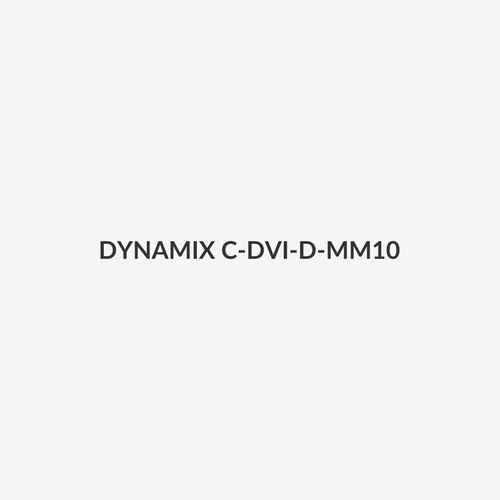 DYNAMIX C-DVI-D-MM10 - 10m DVI-D Male - DVI-D Male Digital Dual Link 24+1 Cable Supports DVI Digital