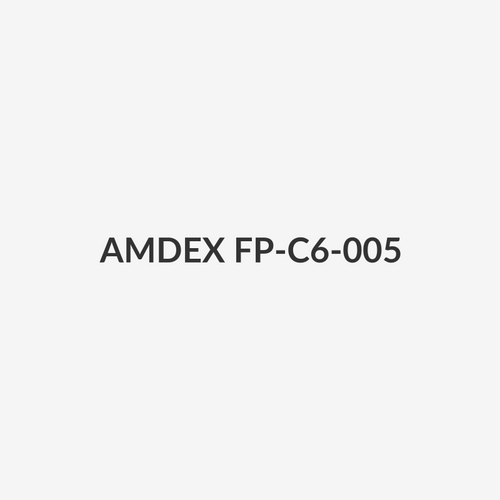 AMDEX FP-C6-005 - Cat6 RJ45 Jack for Face Plates White Recommend for use w/ RJ45 Only T568A Wiring