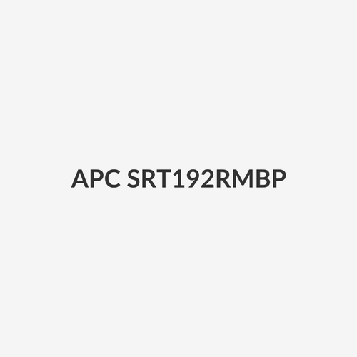 APC SRT192RMBP - Smart-UPS 192V 5kVA Rack Mount Battery Pack for SRT Series 5KVA & 6KVA