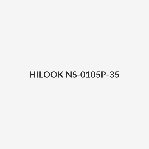HILOOK NS-0105P-35 - 4 Port 10/100 Fast Ethernet Unmanaged POE Switch w/ 35W. 4x 100 Mbps PoE ports