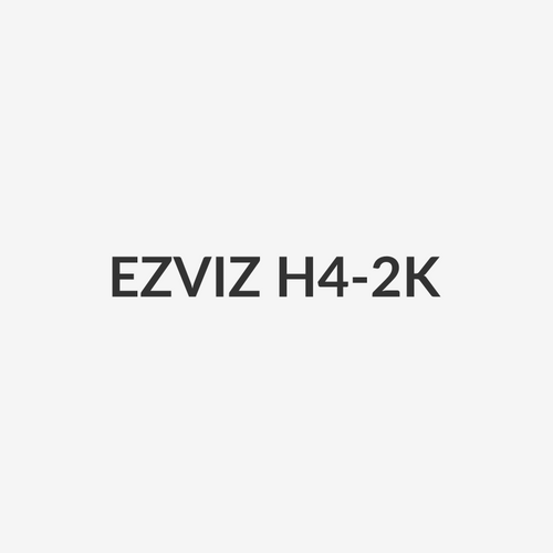 EZVIZ H4-2K - 3MP 2K 2.8mm Fixed Turret WiFi Wired Smart Camera Active Defense Light & Siren
