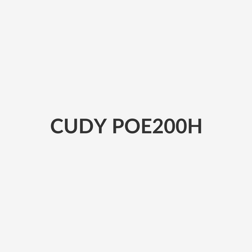 CUDY POE200H - 30W 2.5Gbps PoE+ Injector 100m Transmission, Power LED, 802.3at/af.