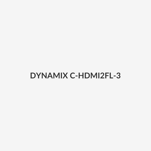 DYNAMIX C-HDMI2FL-3 - 3m HDMI High Speed 18Gbps Flexi Lock Cable w/ Ethernet. Max Res: 4K2K@60Hz.