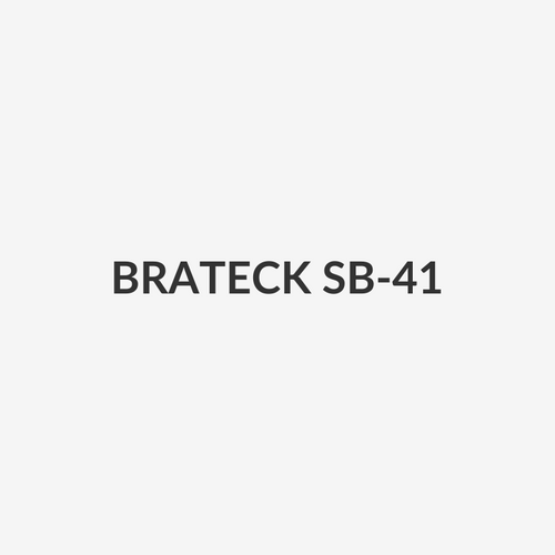 BRATECK SB-41 - UniverSound Bar Wall Bracket Attaches to VESA TV for mounting below TV.