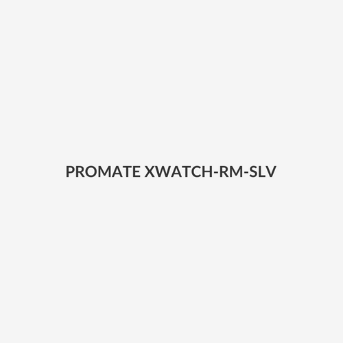 PROMATE XWATCH-RM-SLV - IP68 Smartwatch w/ 1.78'' Curved Display & BT Calling Fitness Tracker Pedometer