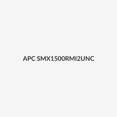APC SMX1500RMI2UNC - Smart-UPS 1500VA (1200W) 2U Rack/Tower w/ Network Card 230V. 8x IEC C13 Outlets.