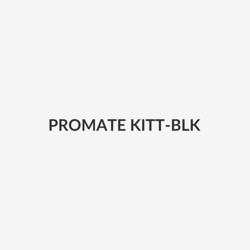 PROMATE KITT-BLK - Ergonomic Wireless Optical Mouse w/ LED Rainbow Lights & 500mAh Rechargable Battery