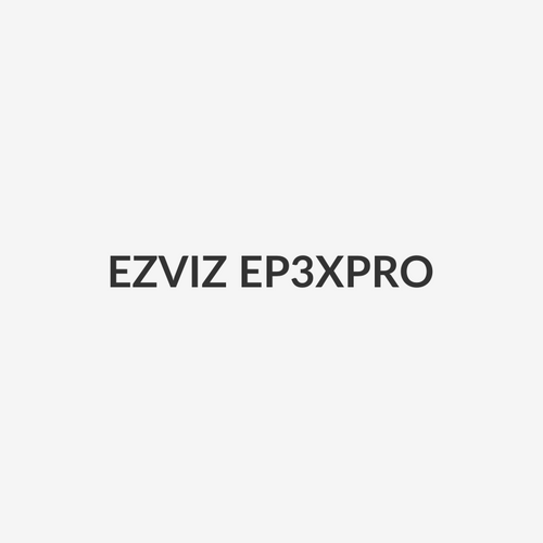 EZVIZ EP3XPRO - EZVIZ Video Doorbell with Built-in Battery & Solar Panel. Dual Lenses, Human Motion Detection, 32GB Storage, Colour Night Vision, 2-Way Talk, Weatherproof, Anti-tamper Alarm