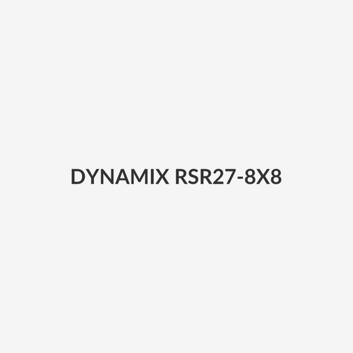 DYNAMIX RSR27-8X8 - 27RU Server Cabinet 800mm Deep (800 x 800 x 1410mm) 1x Fixed Shelf 4x Fans