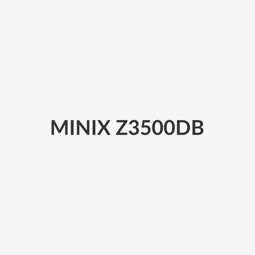 MINIX Z3500DB - Neo Z350-0dB Intel Core i3-N350 Fanless Mini PC Windows 11 Pro. 8 cores 16GB