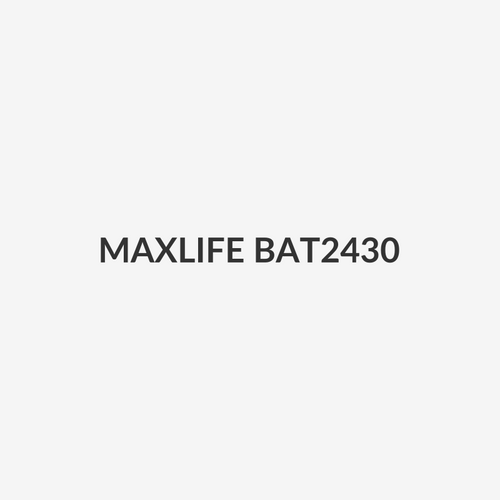 MAXLIFE BAT2430 - CR2430 Lithium Button Cell Battery 1 Pack