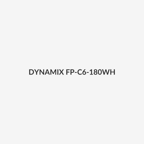 DYNAMIX FP-C6-180WH - Cat6 180 Unshielded Keystone Jack Dual IDC White