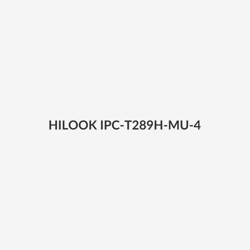 HILOOK IPC-T289H-MU-4 - 8MP IP Fixed Turret Camera w/ Active Colour Deterrence Strobe Light & Audio Alarm 4