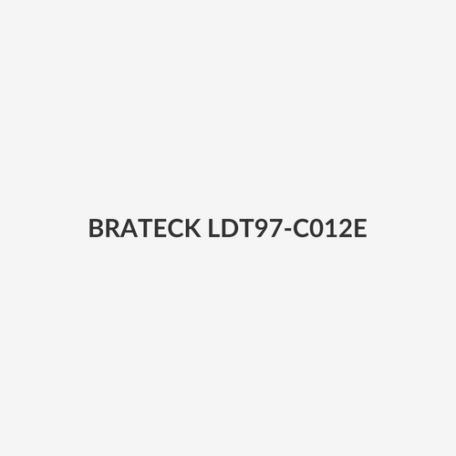 BRATECK LDT97-C012E - 17"-32" Single Monitor Mechanical Spring Monitor Arm. Max Load 9Kgs,  Black