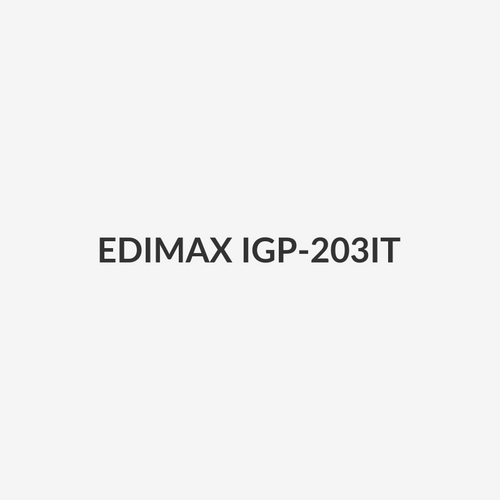 EDIMAX IGP-203IT - EDIMAX Industrial 2.5 Gigabit PoE++ 90W Power Injector. Supports IEEE 802.3at, IEEE 802.3at & IEEE 802.3bt, Provides Power & Data, DIN-rail or Wall-mount, IP50 Ingress Protection.