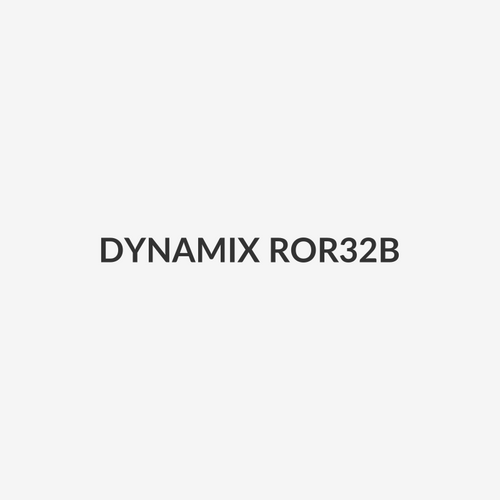 DYNAMIX ROR32B - 32RU Open Rack 543 x 280 x 1562mm(ex) 200kg Static Load 6.0mm Plinth Black