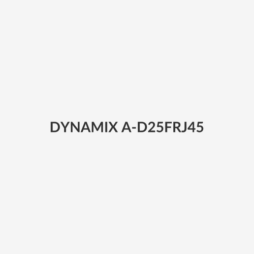DYNAMIX A-D25FRJ45 - DB25 Female to RJ45 Adaptor 8 Wire Black