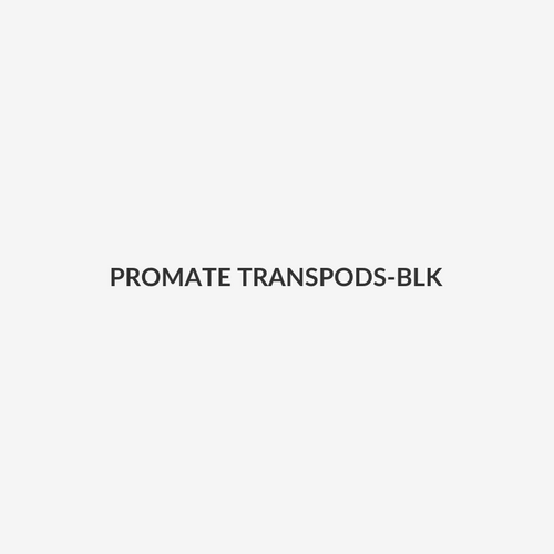 PROMATE TRANSPODS-BLK - In-Ear HD Bluetooth Earbud Intellitouch & 300mAh Charging Case. Ergonomic Fit