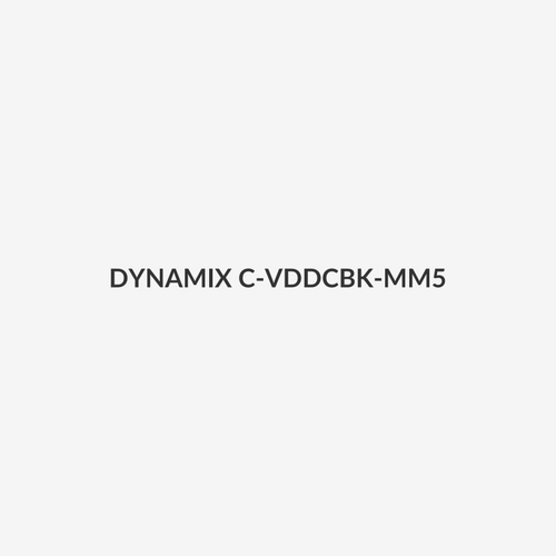 DYNAMIX C-VDDCBK-MM5 - 5m VESA DDC1 & DDC2 VGA Male/Male Cable - Moulded BLACK Colour Coaxial Shielded