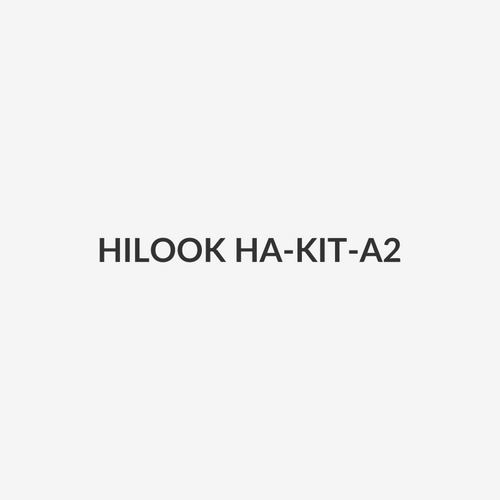HILOOK HA-KIT-A2 - HILOOK Analog 4-Wire HD Video Intercom Kit with 7" Touch Monitor HD TVI Video Quality, Plug & Play, One-press to Call, One-press to One-press to Unlock the Door, Max 2 Door Stations & 3 Indoor Stations