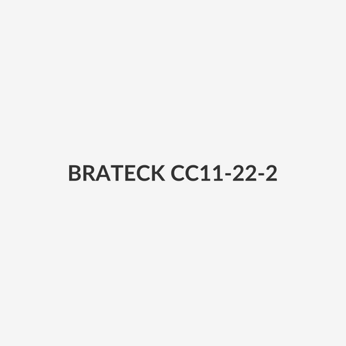 BRATECK CC11-22-2 - Clamp-On Under-Desk Cable Management Tray. Dims: 894×167×190mm