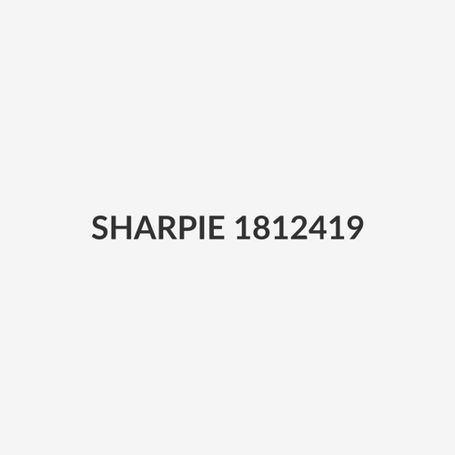 SHARPIE 1812419 - Fine Point Permanent Marker Black 1812419 Blister Pack of 12