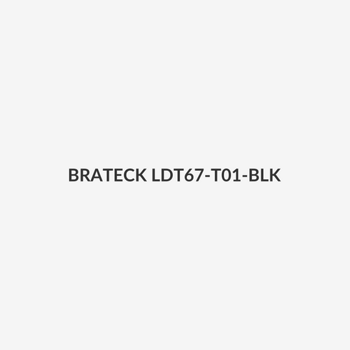 BRATECK LDT67-T01-BLK - 17''-32'' Single Screen Vertical Lift Steel Monitor 10 View Height Settings