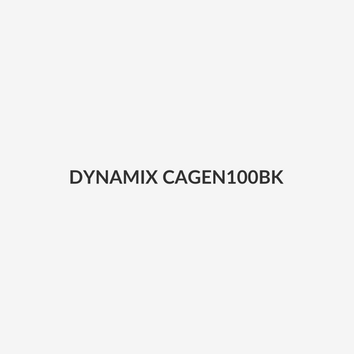 DYNAMIX CAGEN100BK - 100pc Pack 3 Piece Cage Nut Black M6 Supplied loose
