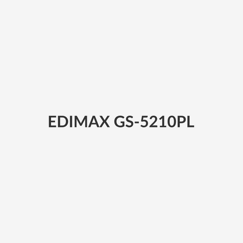 EDIMAX GS-5210PL - 12 Port Surveillance Long Range Gigabit PoE+ Web Smart Switch