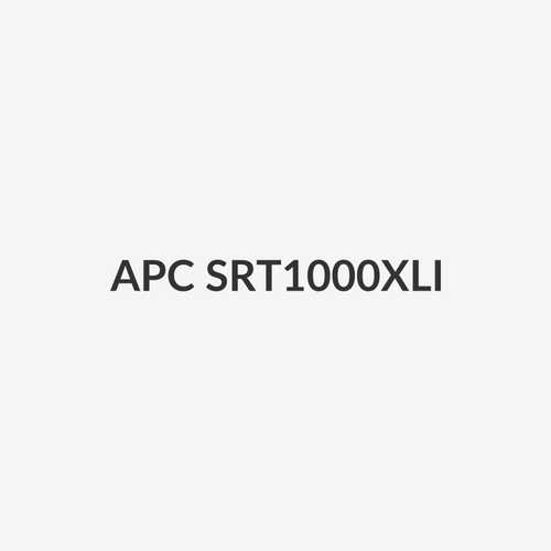 APC SRT1000XLI - Smart-UPS 1000VA /1000W UPS 6x IEC C13 10A Outlets10A LCD Interface. USB RJ-45