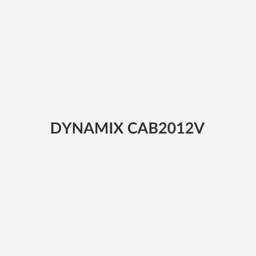 DYNAMIX CAB2012V - Hook & Loop Roll 20m x 12mm dual sided BLACK colour