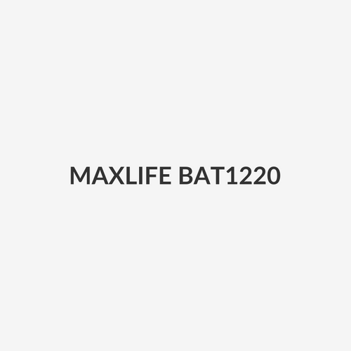 MAXLIFE BAT1220 - CR1220 Lithium Button Cell Battery 1 Pack