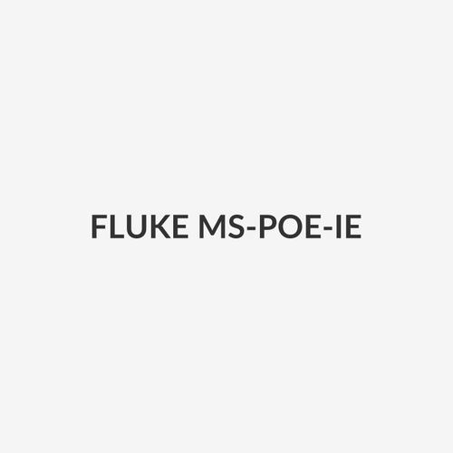FLUKE MS-POE-IE - Microscanner Poe Industrial Ethernet Kit