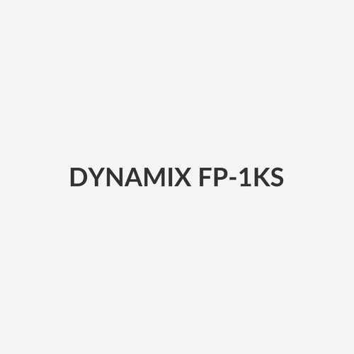DYNAMIX FP-1KS - Single Port RJ45 Keystone Face Plate 2 Piece Horizontal Mount