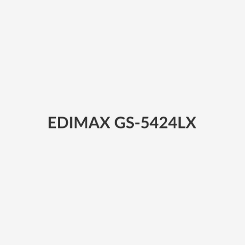 EDIMAX GS-5424LX - 28 Port Gigabit Web Smart Rack-mount Switch.