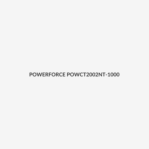 POWERFORCE POWCT2002NT-1000 - 2.8 x 200mm Natural Cable Ties Pack of 1000 8kgs Tensile Strength