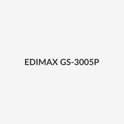 EDIMAX GS-3005P - 5 Port Gigabit Web Managed Switch w/ 4 PoE+ Ports
