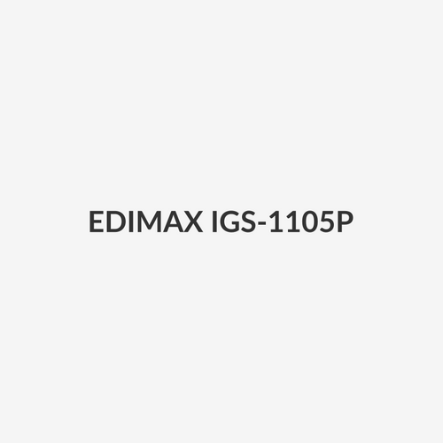 EDIMAX IGS-1105P - Industrial 5-Port Gigabit PoE+ DIN Rail Switch