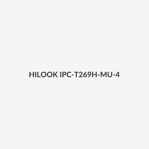 HILOOK IPC-T269H-MU-4 - 6MP IP Fixed Turret Camera w/ Active Colour Deterrence Strobe Light & Audio Alarm 4