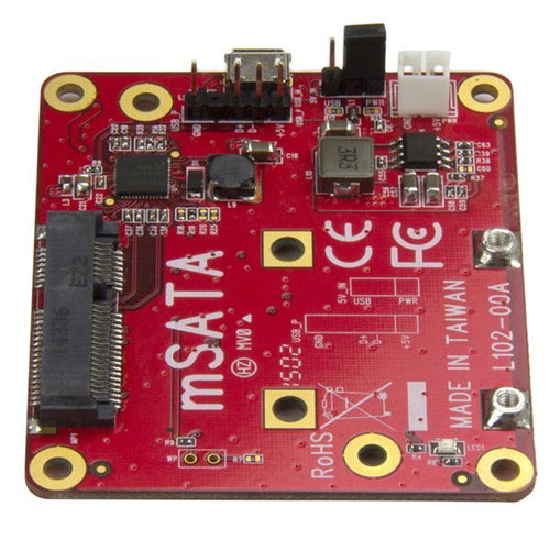 StarTech.com PIB2MS1 - USB to mSATA Converter for Raspberry Pi